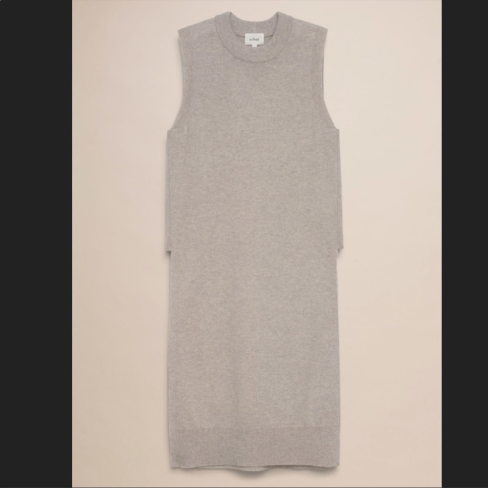 ARITZIA Wilfred wool and cashmere “Rubel” Sweater- Heather Light Chalet XXS